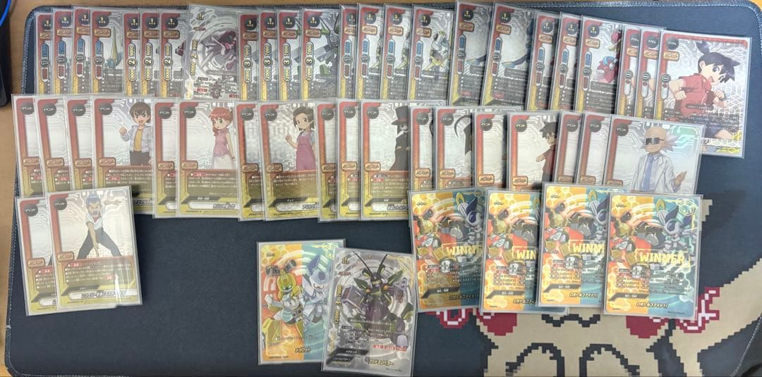 バディファイト　メダロットデッキ　二重スリーブ付き　ホイル多数