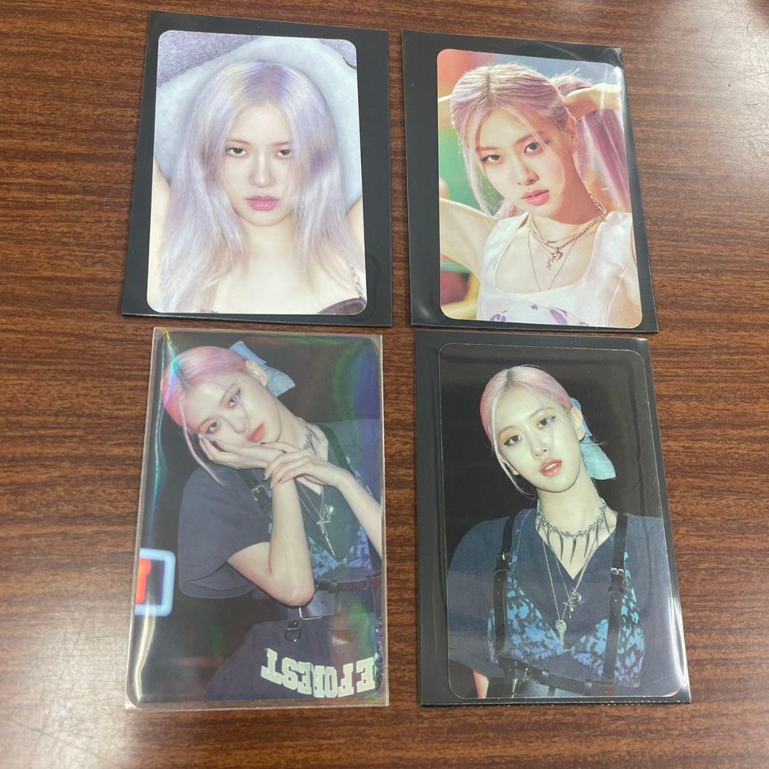 blackpink 4+1photobook ロゼ　トレカ　コンプ　ktown