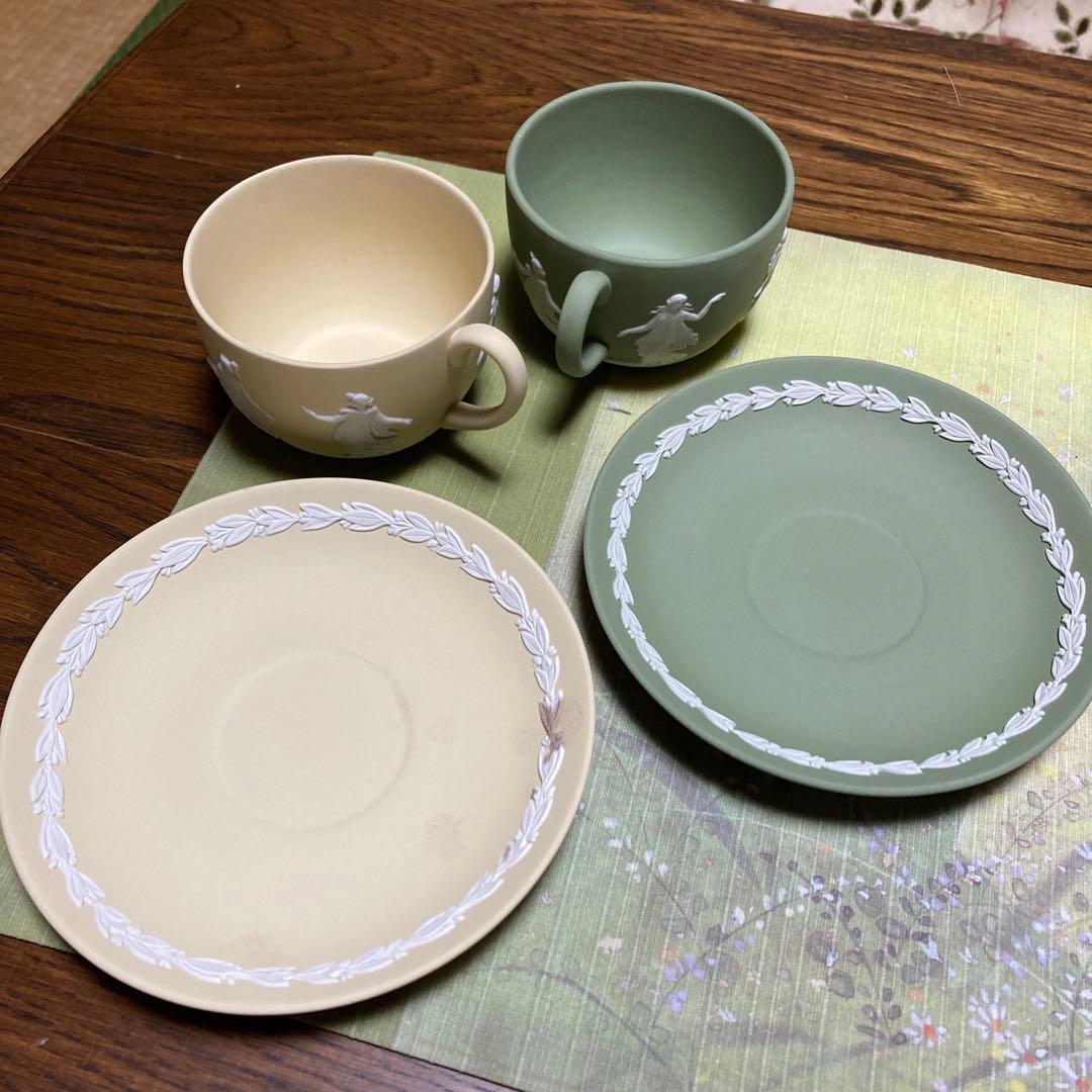 ウェッジウッド ジャスパー ダンシングアワー カップ＆ソーサー 4色