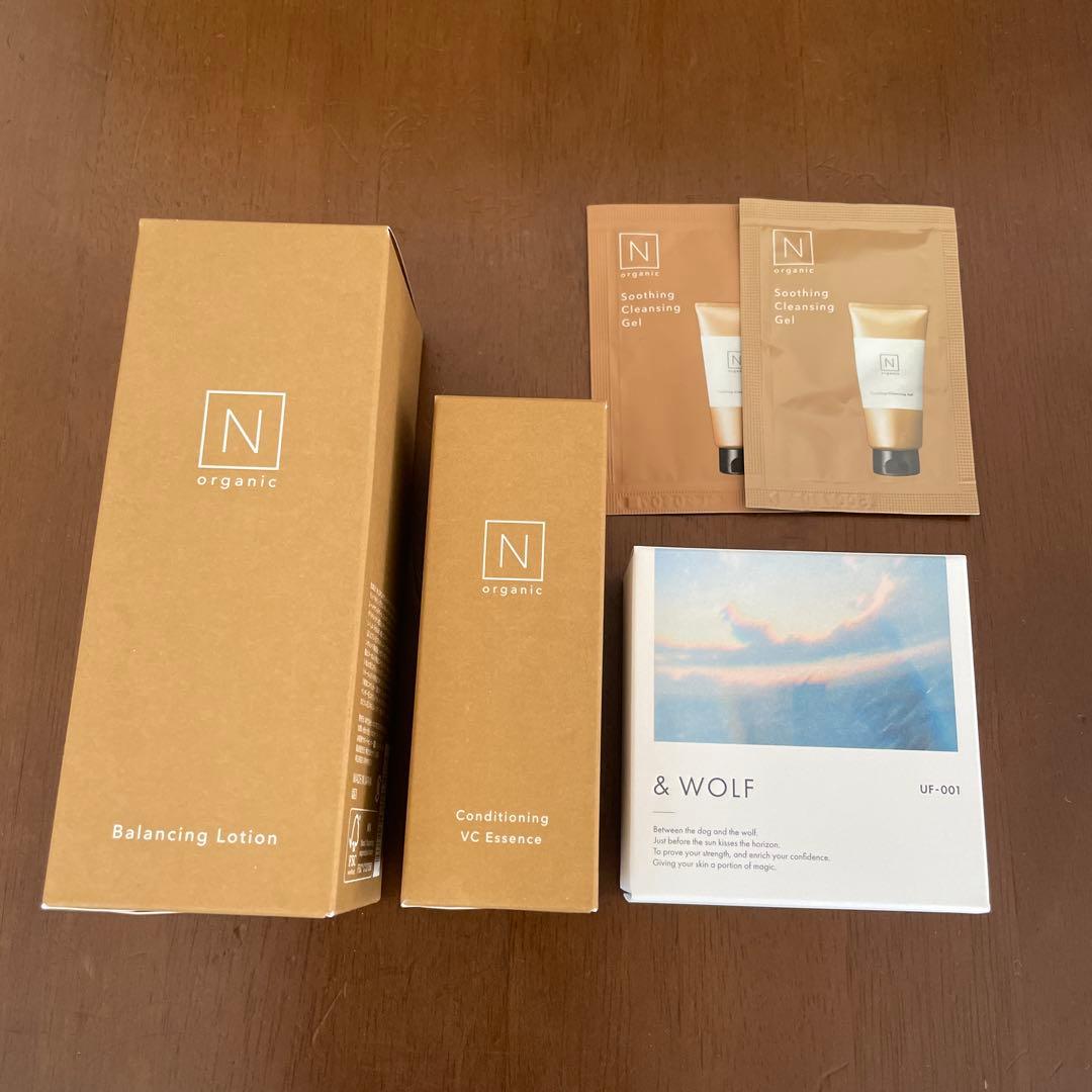 N organic Basicシリーズ &WOLF ファンデーション