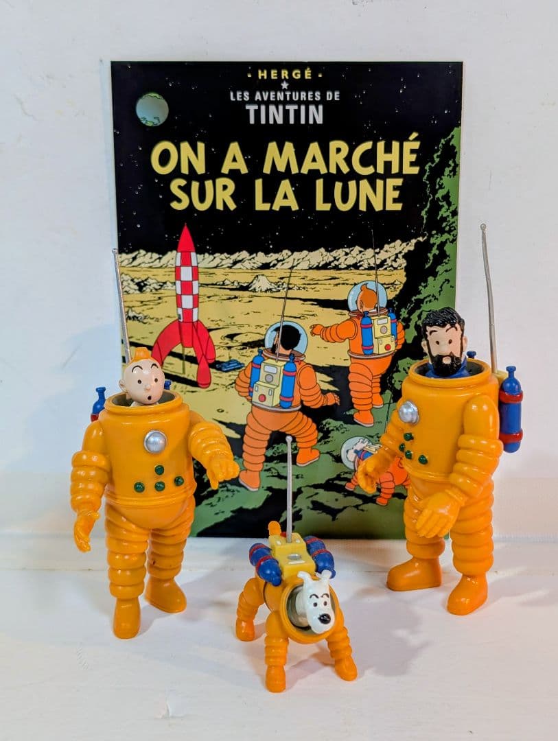 希少〈未使用TINTINタンタンの冒険 月世界探検フィギュア〉 - メルカリ