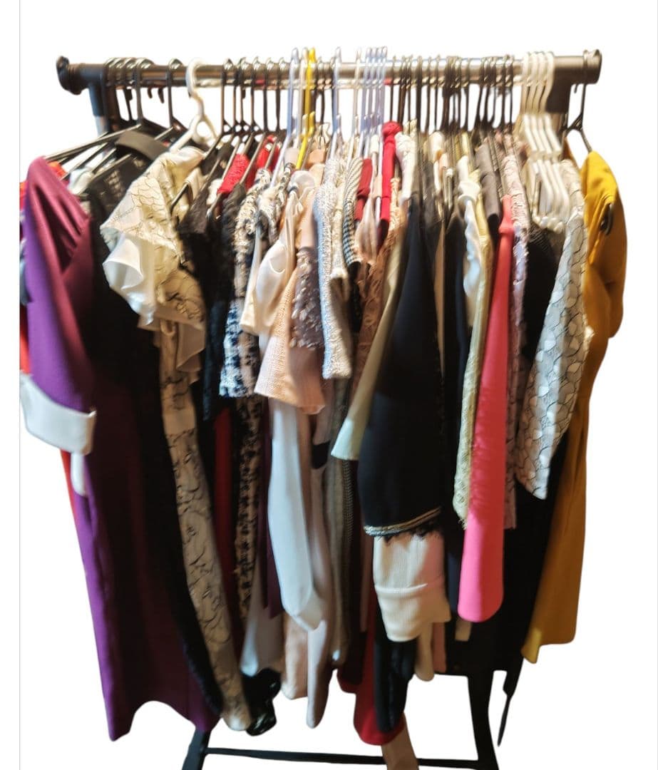 【処分まとめ売り】中古キャバ・ナイトドレス(S~L混合) 約50着セット