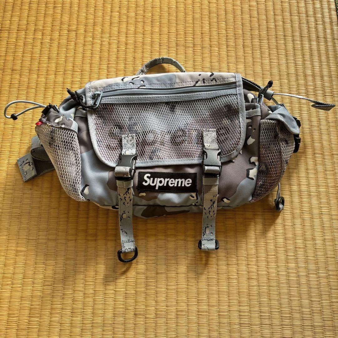 supreme 20ss Waist Bag ブルーチョコチップカモ