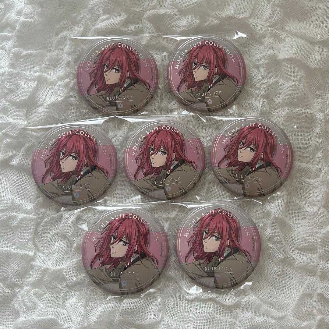 ブルーロック mocha suit モカスーツ 缶バッジ 千切豹馬 N110