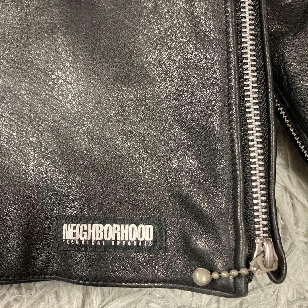 激レア 極美品 ネイバーフッド ボーン ライダース レザージャケット