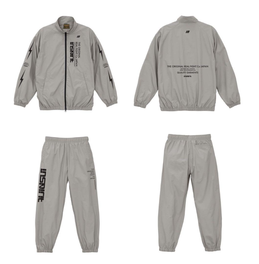 ナイロンセットアップ グレー inspirit Mサイズ 鈴木千裕 - メルカリ