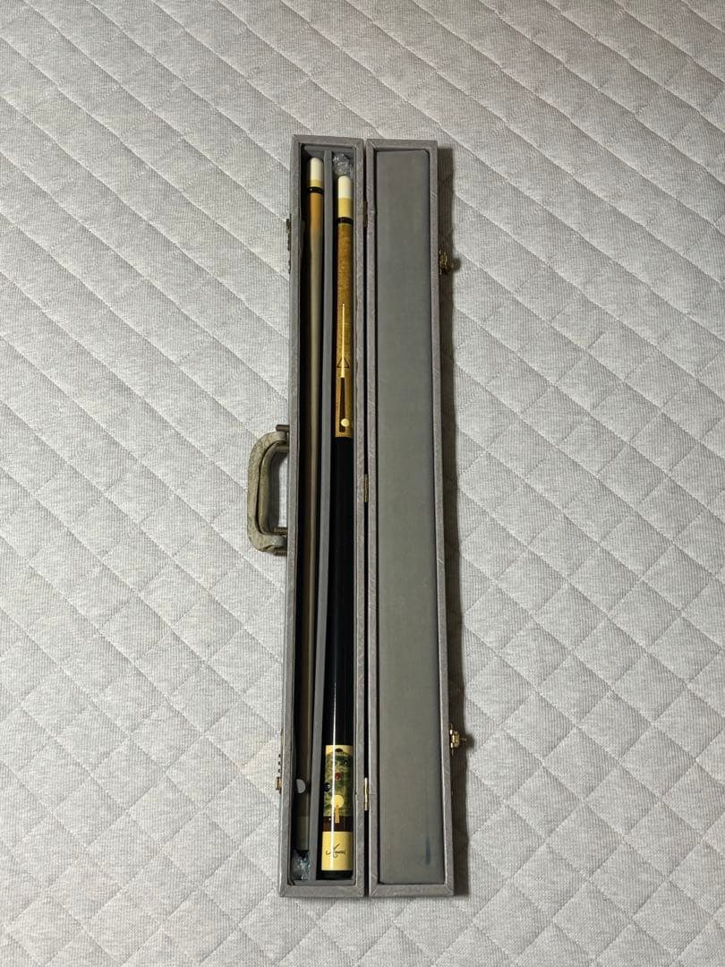 【希少】Meucci メウチ ビンテージビリヤードキューPBT3 ハードケース付
