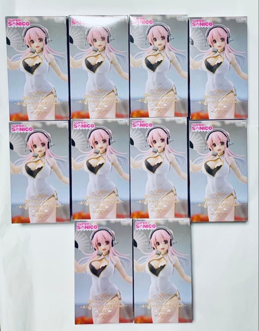 すーぱーそに子 Trio-Try-iT フィギュア ホワイトチャイナ 10個