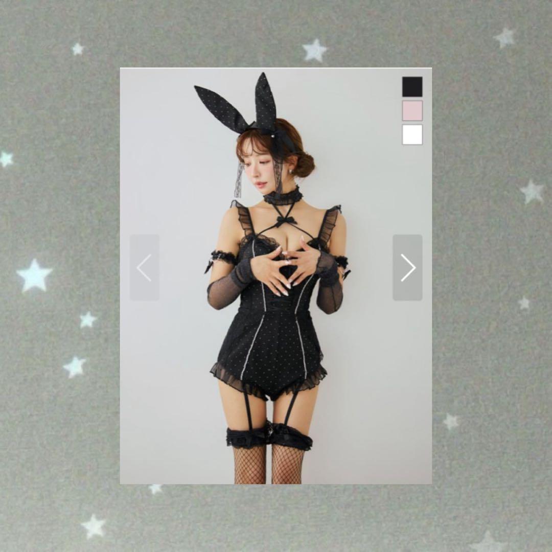 ハーネスネックバニー black