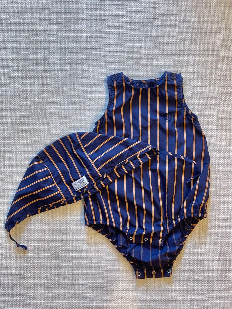 House on the Hill ロンパース＆ボンネット