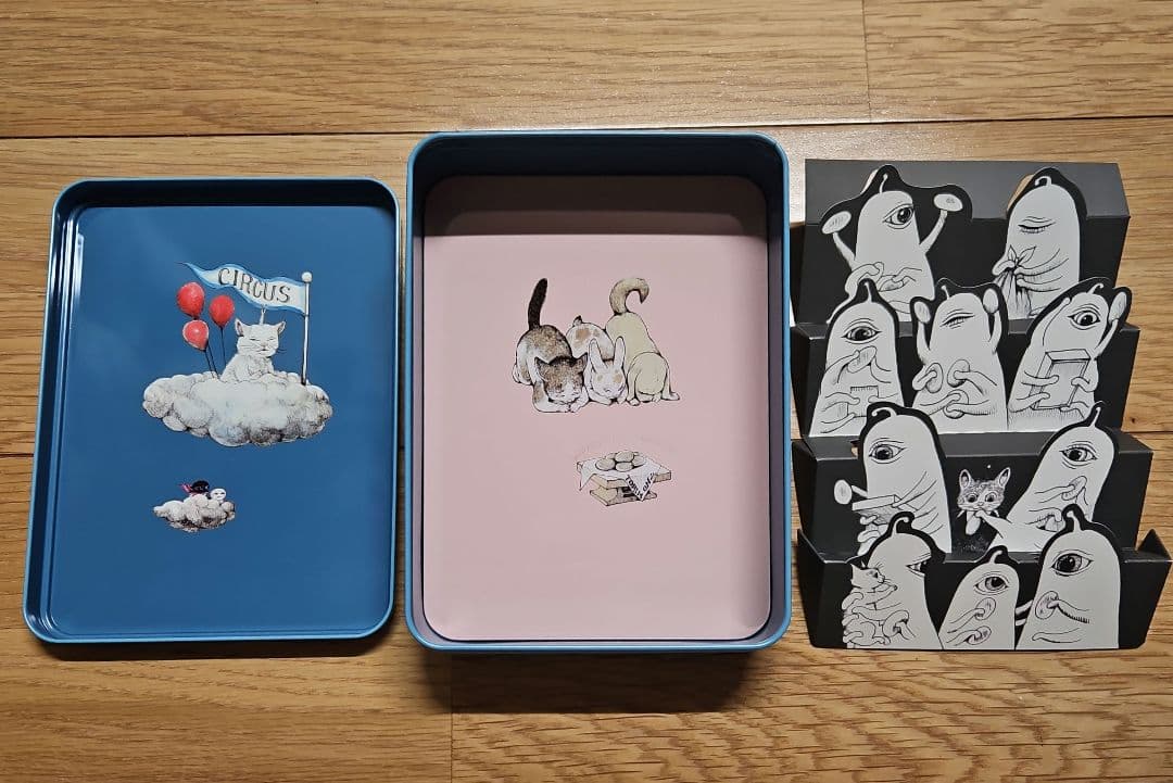 送料込レア☆】ヒグチユウコ 通りもん 缶 - メルカリ