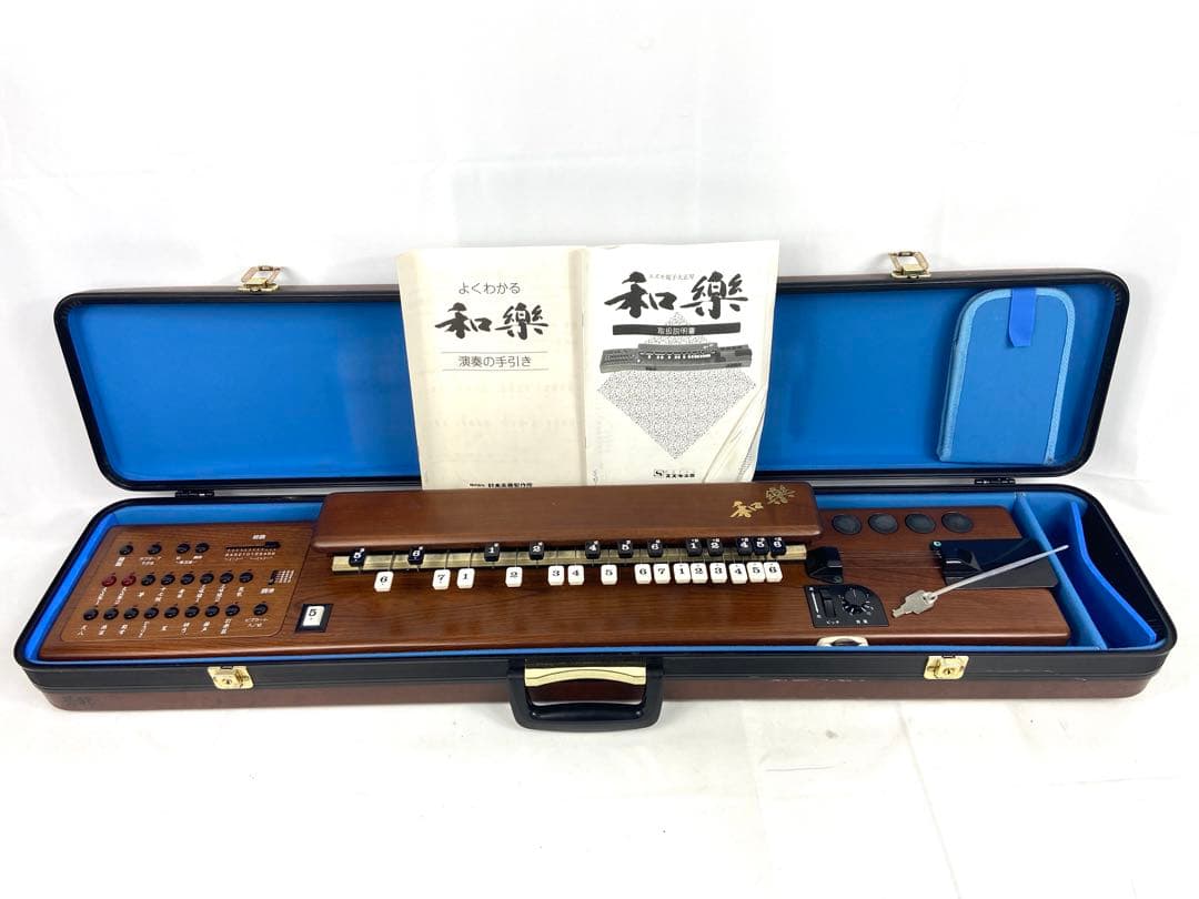 SUZUKI スズキ 電子 大正琴 和楽 TES-100 動作品