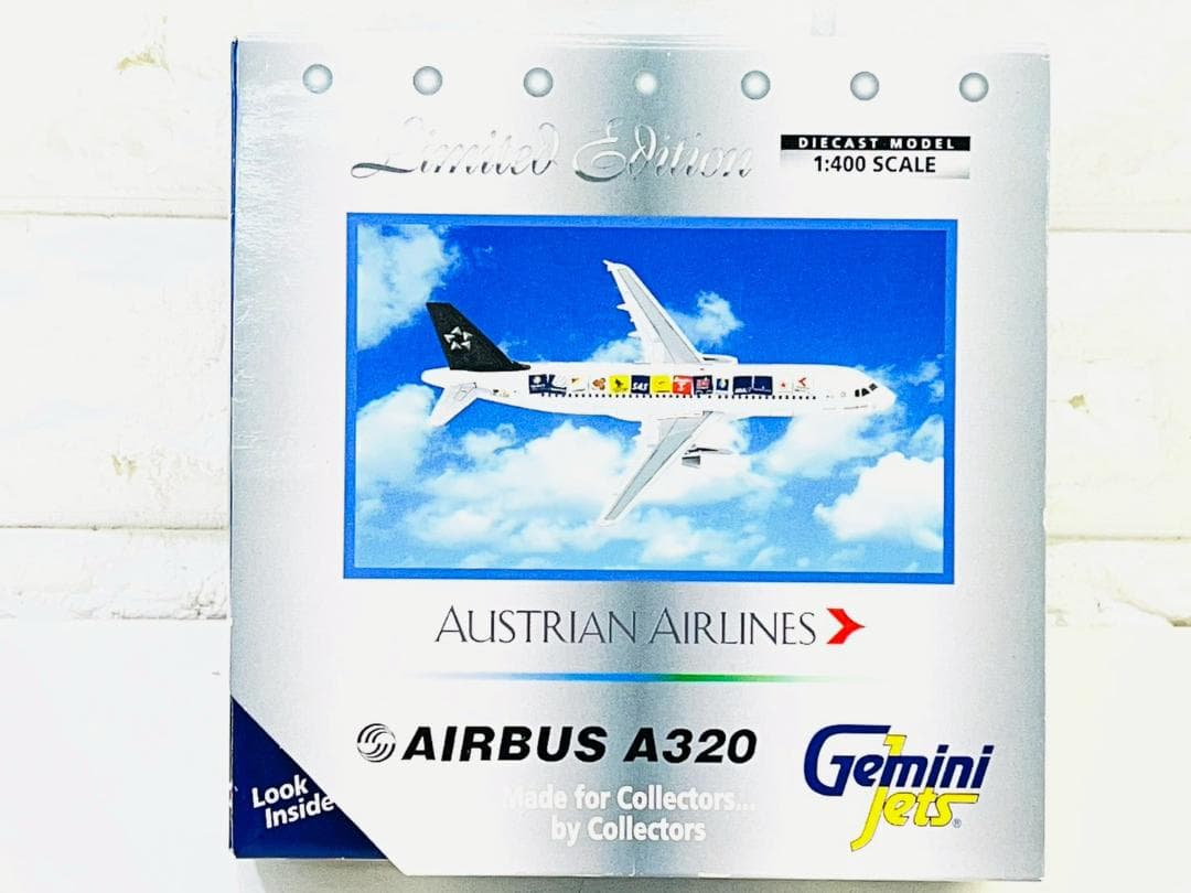 173Z Gemini Jets A320 オーストリア航空 1/400特別塗装 Gemini Jets Spirit Airlines Airbus A320neo 1:400 Scale GJNKS2201