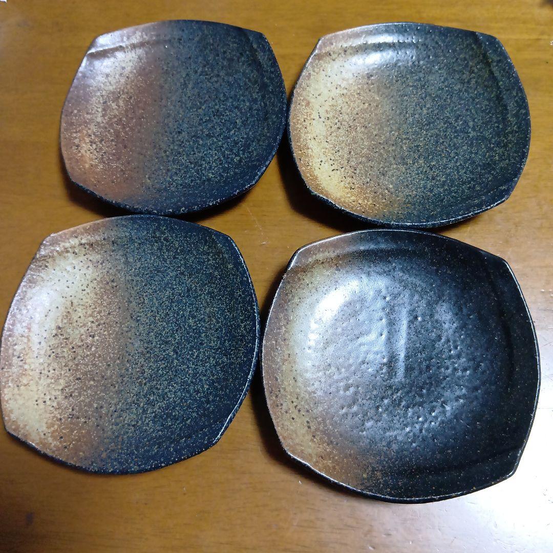 備前焼 銘々皿 4枚 - メルカリ