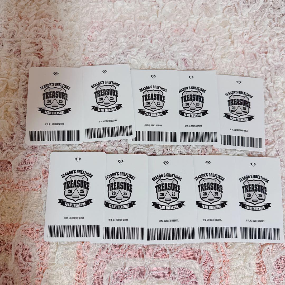 treasure 2025 シーグリ 特典 フォトカード ジフン アサヒ - メルカリ