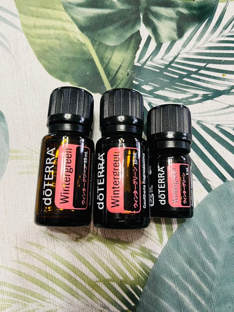 doTERRA Wintergreen エッセンシャルオイル 3本セット