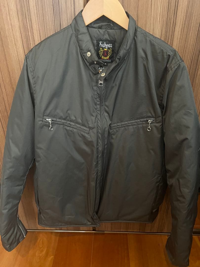 未使用Schoot×TAION SINGLERIDERSDOWNJACKET 未使用Schoot×TAION SINGLERIDERSDOWNJACKET