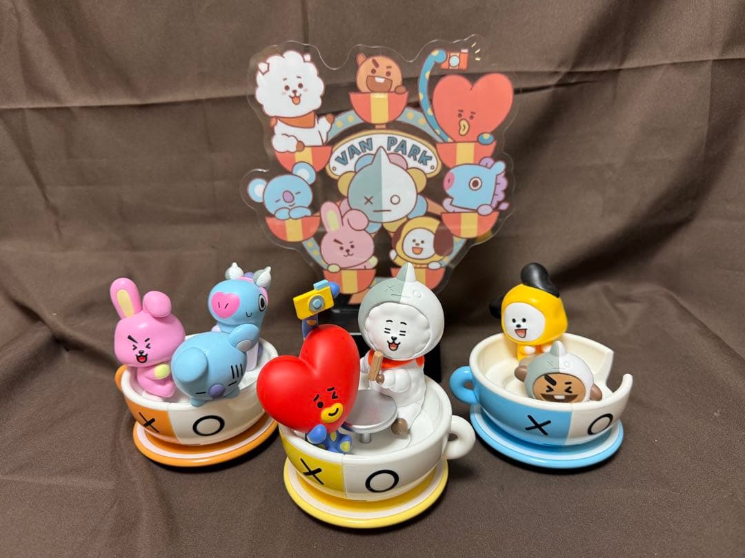 BT21 フィギュアセット カップ付き フィギュア蓋付きマグカップ COOKY – FAN+Life
