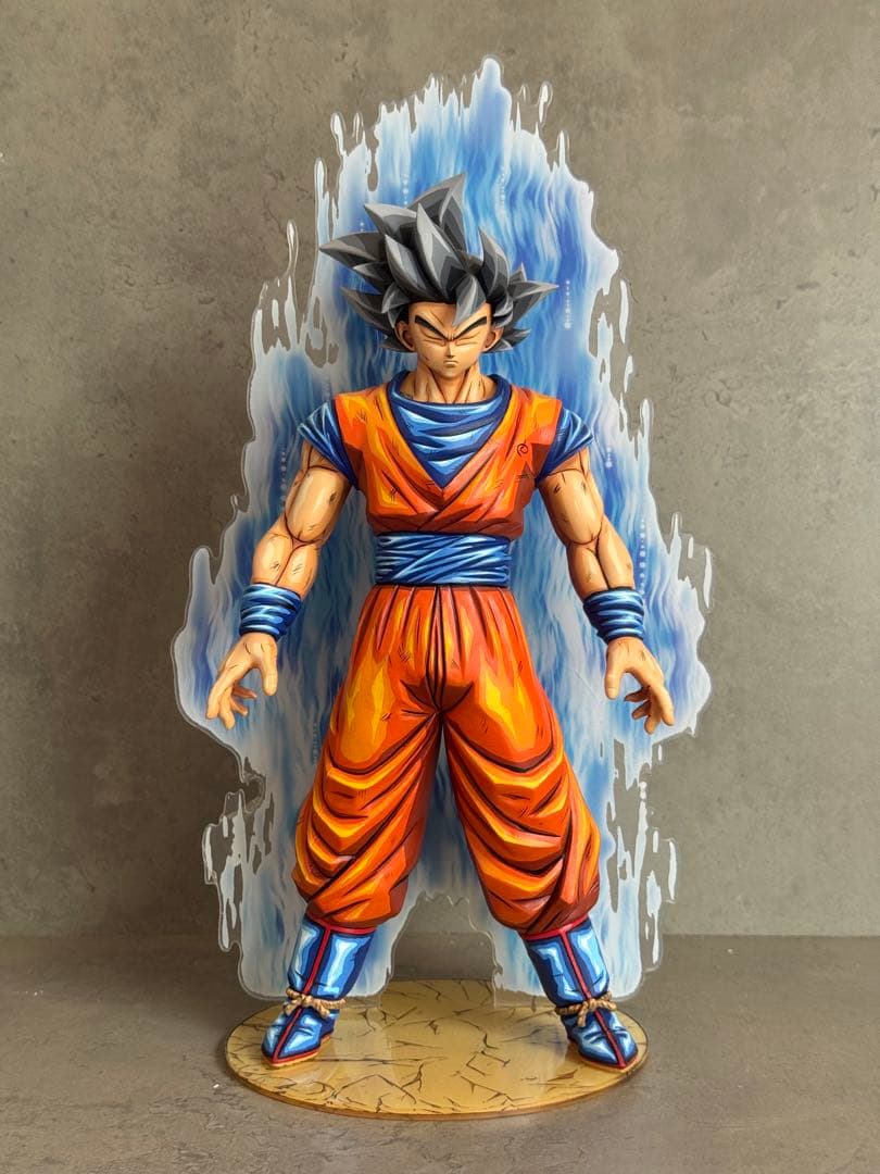 ran_sドラゴンボール孫悟空フィギュア（背景パネル付き）