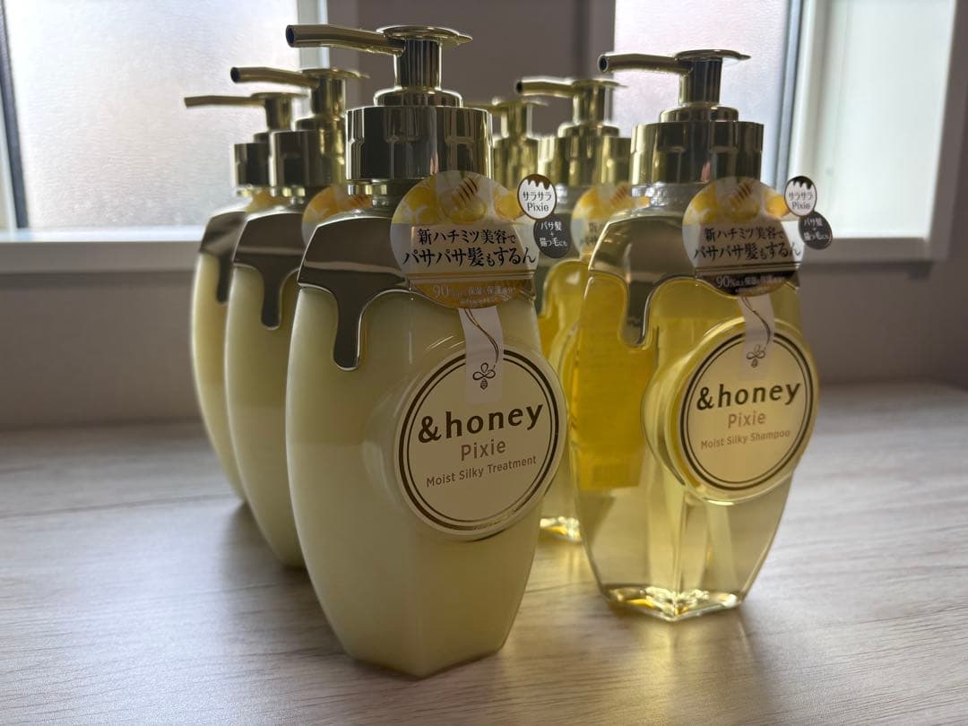 &honey Pixie 保湿シャンプー＆トリートメント 6本セット