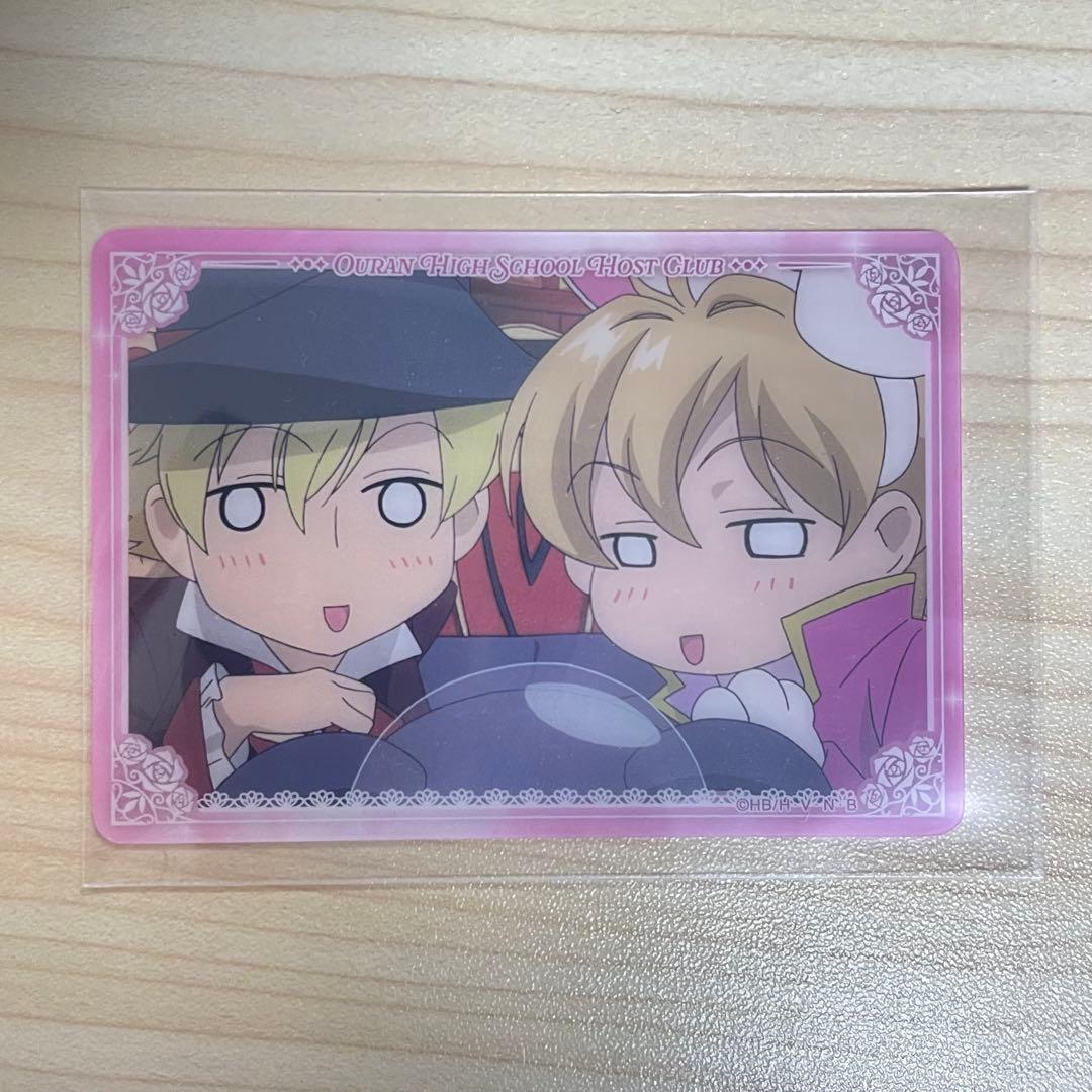 桜蘭高校ホスト部 ツリビレ ミニクリアカード 須王環 ハニー先輩 即