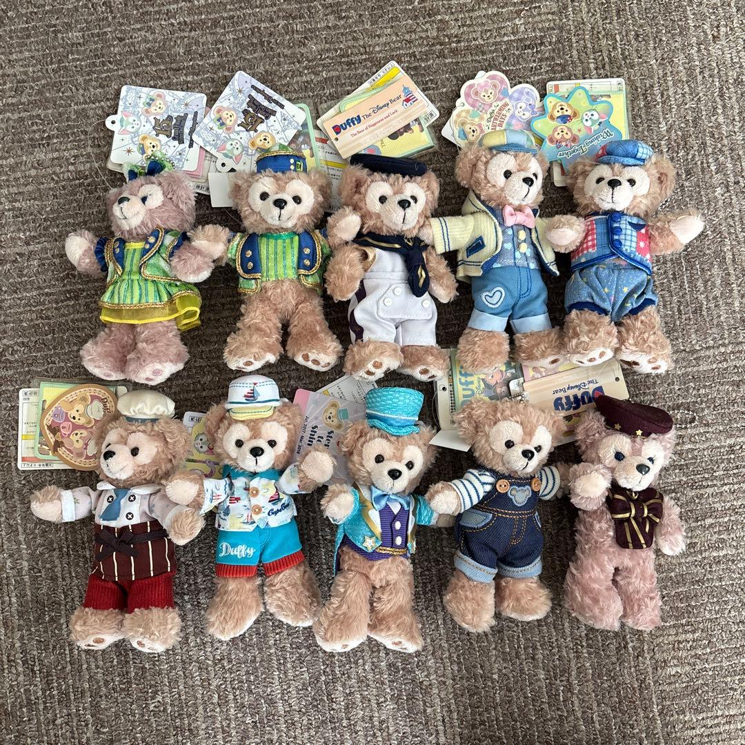 ダッフィー ぬいぐるみ バッチ