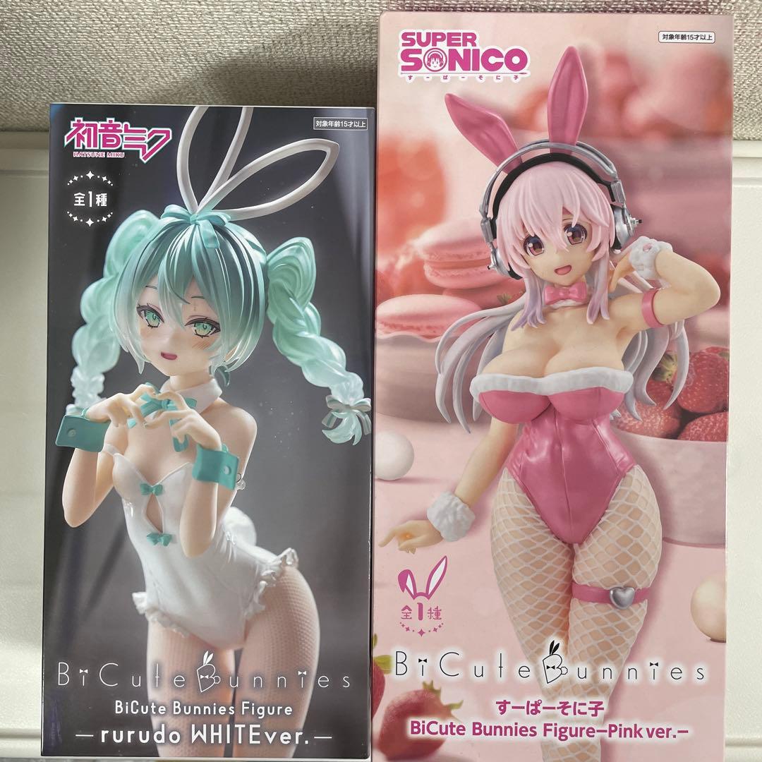 BiCute Bunnies フィギュアセット すーぱーそに子・初音ミク - メルカリ