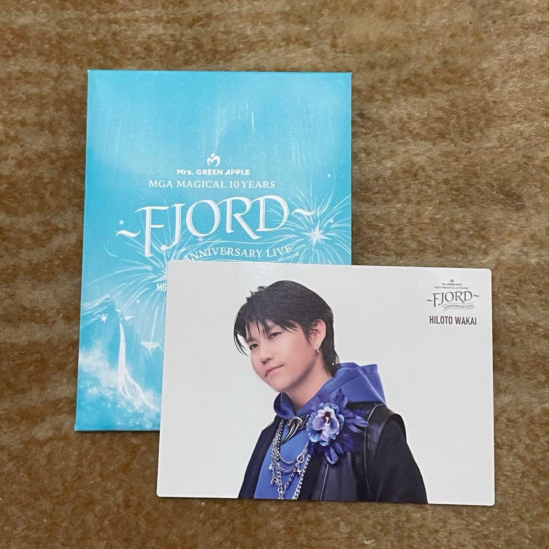 Mrs. GREEN APPLE FJORD フォトカード 030 若井滉斗 - メルカリ