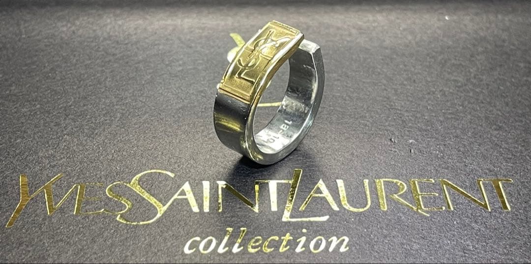 イヴ・サンローラン Yves Saint Laurent 指輪 スプーンリング
