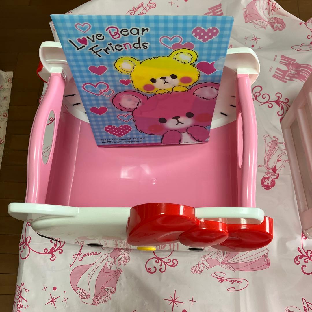 サンリオ　ハローキティ　バスケット他セット〜OSH