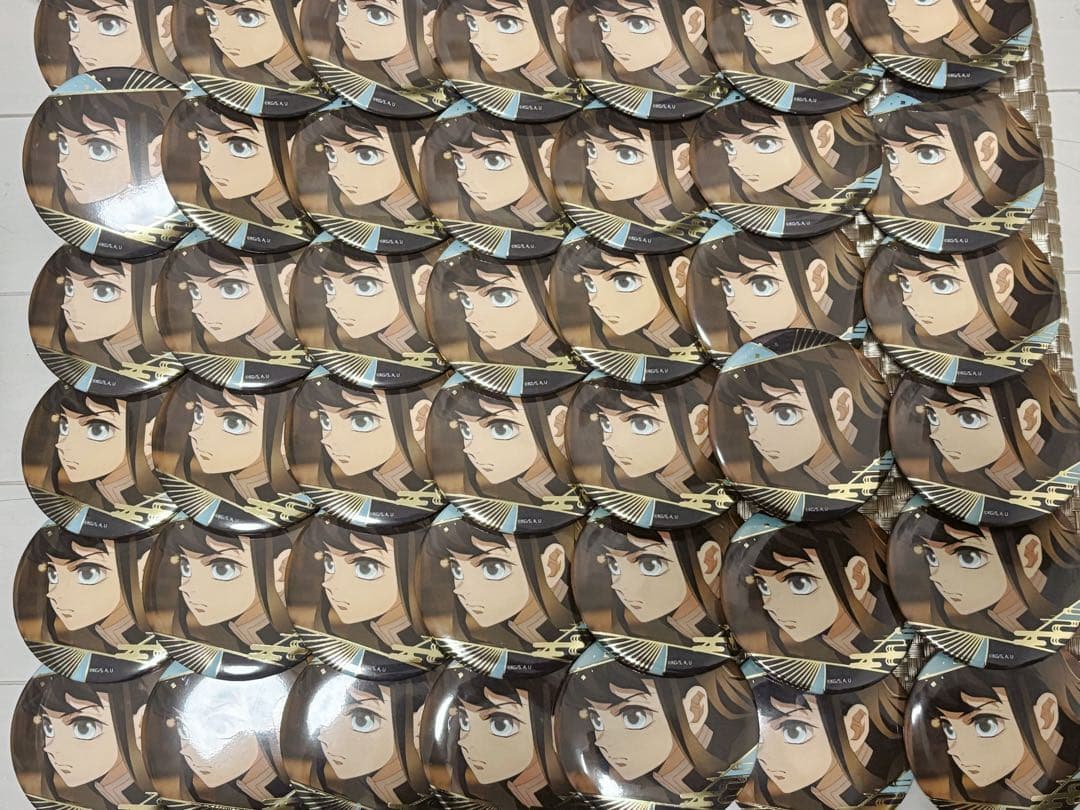 鬼滅の刃 時透無一郎 箔押し缶バッジvol.3まとめ売り 無一郎痛バ A3