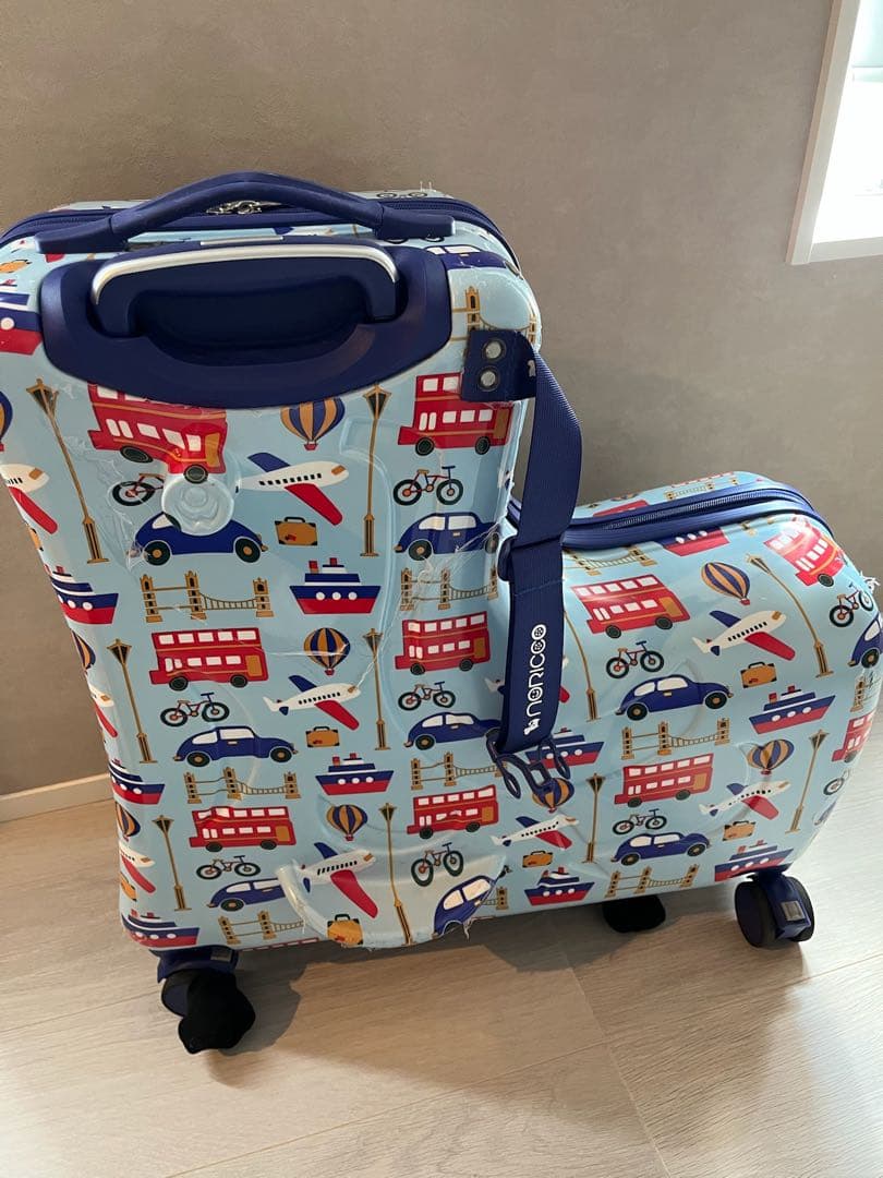 キッズトラベル　NORICCO キャリーケース NORICCO（ノリッコ） クーポンで14,800円 おしり痛くないクッション付