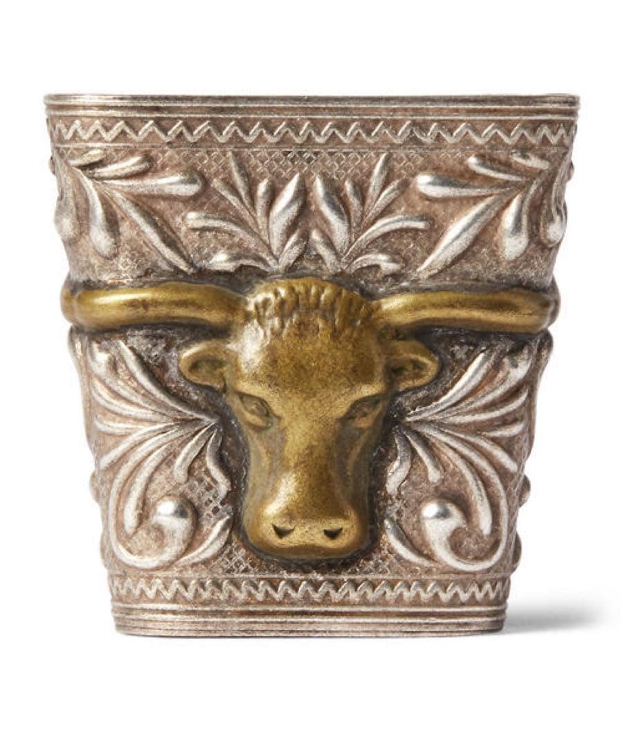 【未使用】絶版品 RRL ブラス バンダナスライダー　ロングホーン RRL等の通販サイト【RHYTHM】RRL(ダブルアールエル) BRAIDED LEATHER