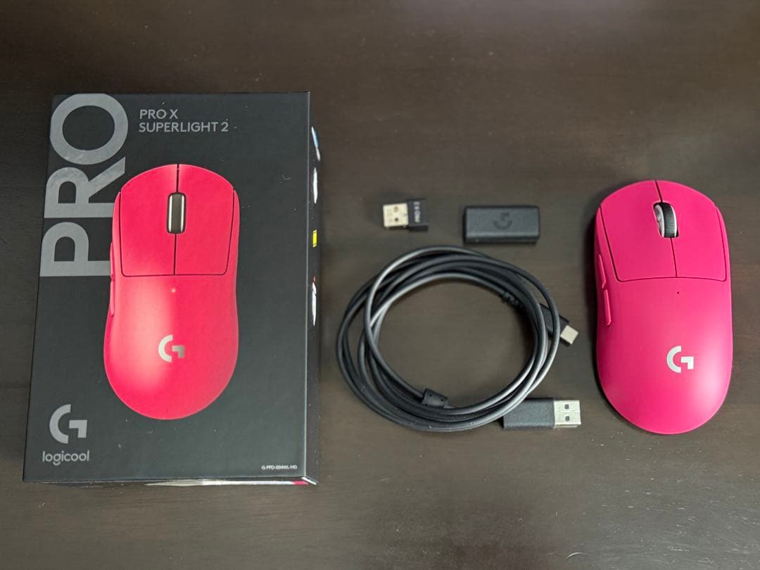 終了間近！ほぼ未使用！ロジクール G PRO X SUPERLIGHT 2