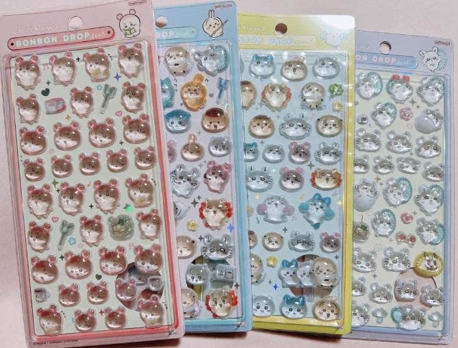 ちいかわボンボンドロップシール 第2弾モモンガと古本屋4種 - メルカリ