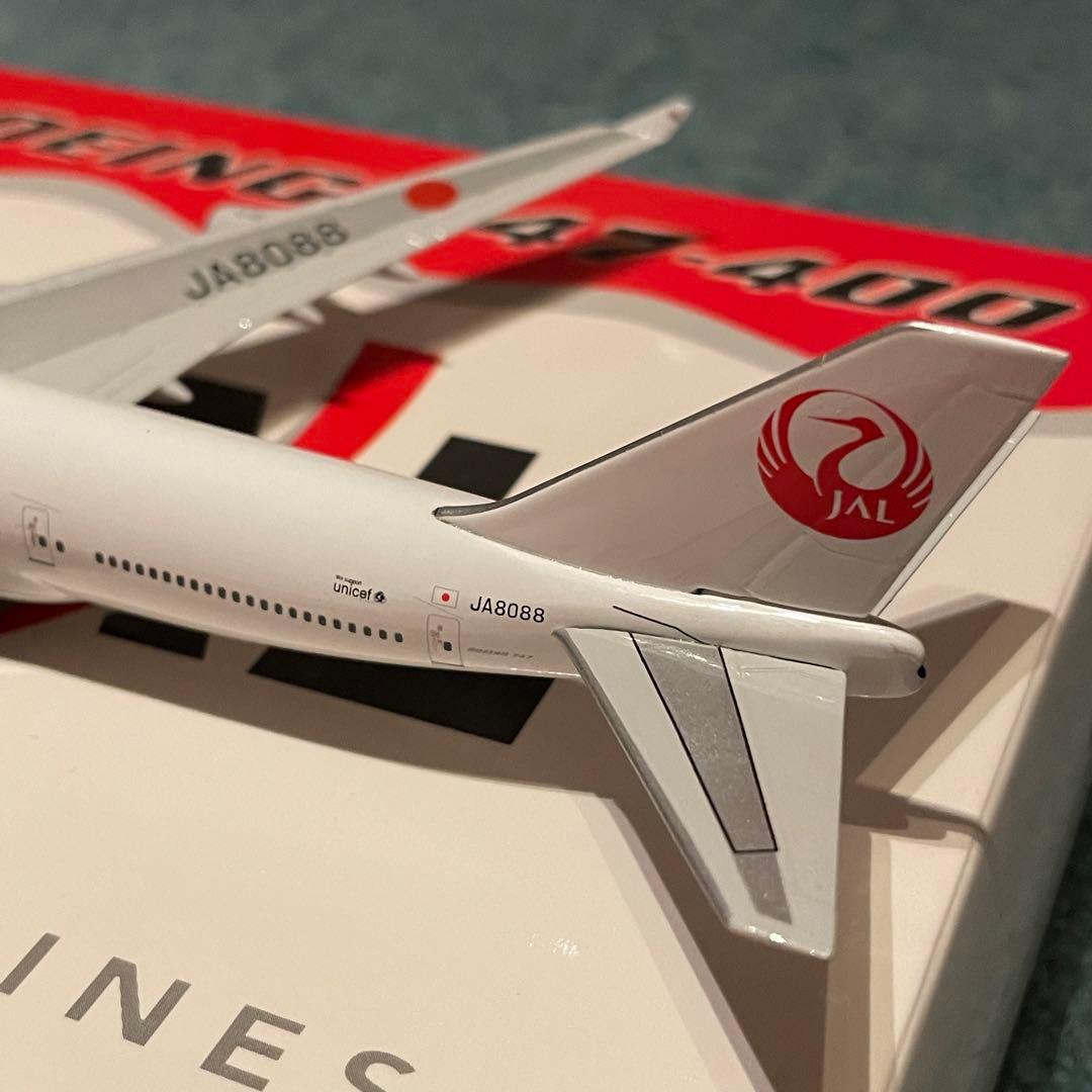 JAL 747-400 日本航空 旧塗装 JA8088 1:400 Ph - メルカリ