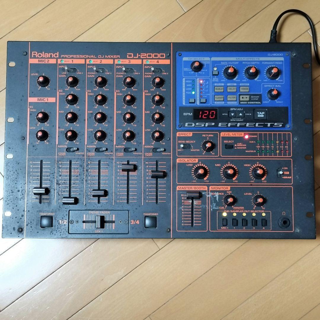 n*s様 Roland DJ-2000 DJミキサー Roland DJ-2000 Professional DJ Mixer 4 channel Mixing | eBay