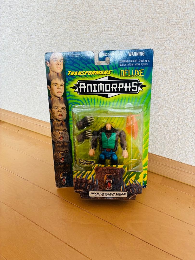 【激レア・未開封】トランスフォーマー ジェイク/グリズリー ANIMORPHS