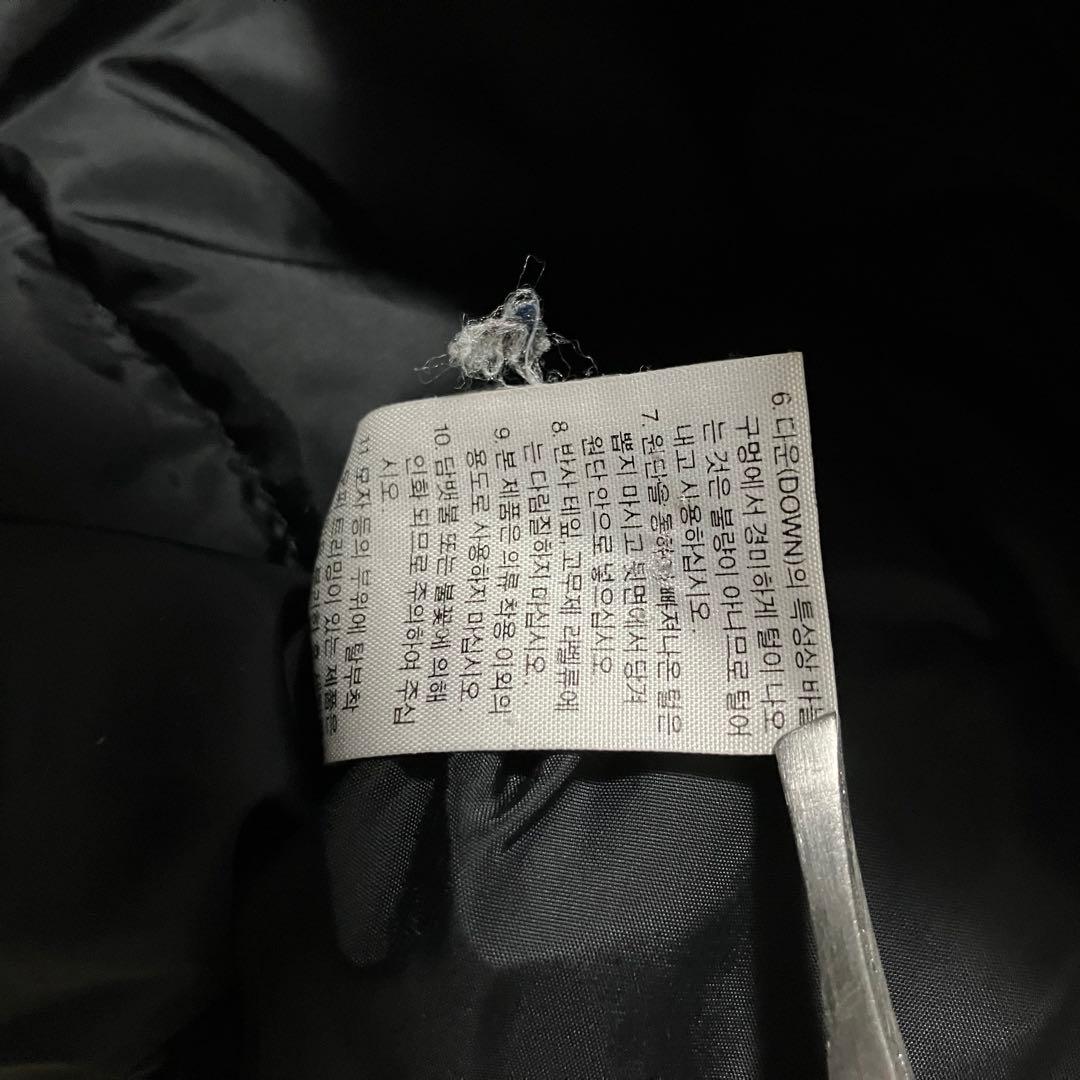 《希少》ザノースフェイス　ヌプシ　ダウンジャケット 刺繍ロゴ　ブラック　Ｓ