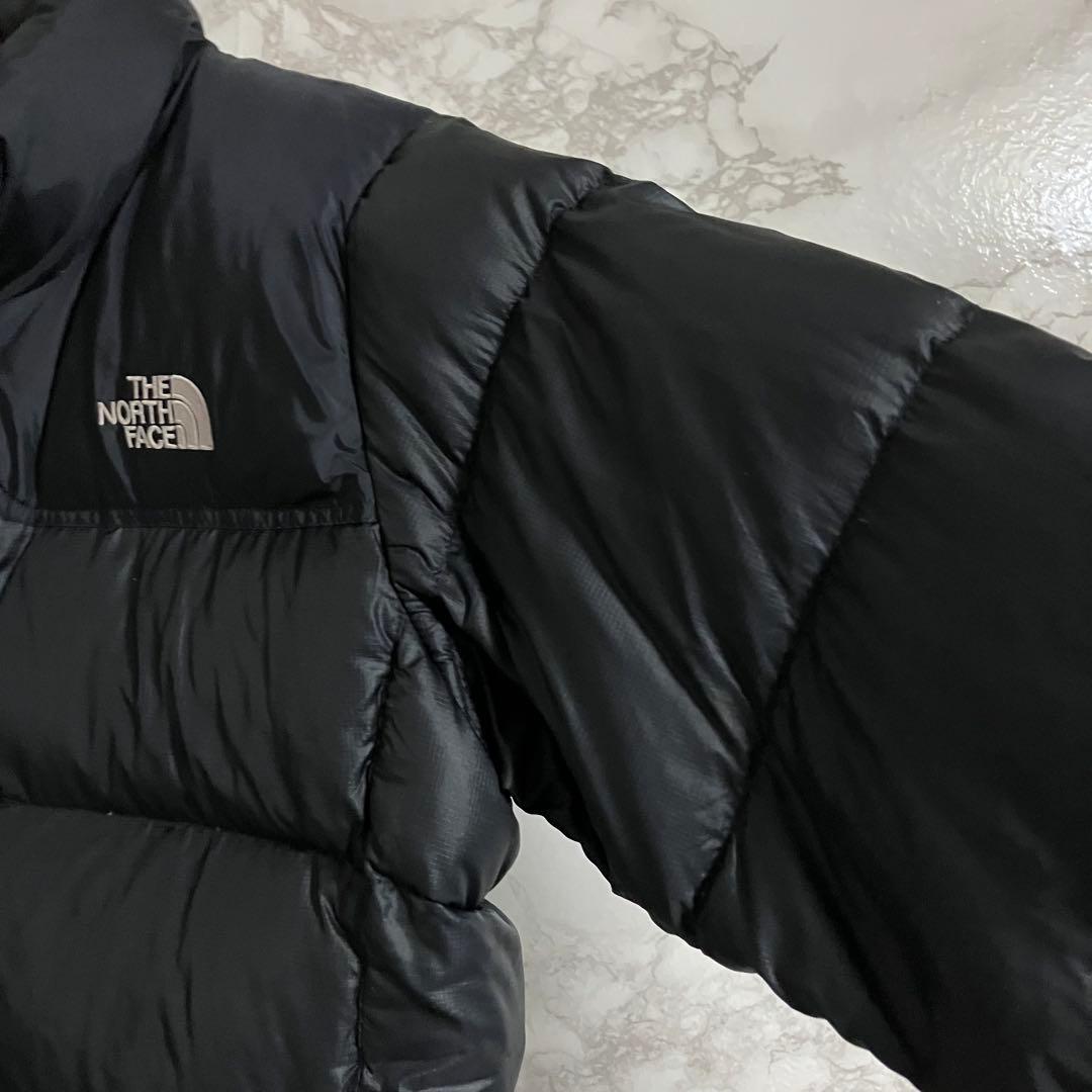《希少》ザノースフェイス　ヌプシ　ダウンジャケット 刺繍ロゴ　ブラック　Ｓ