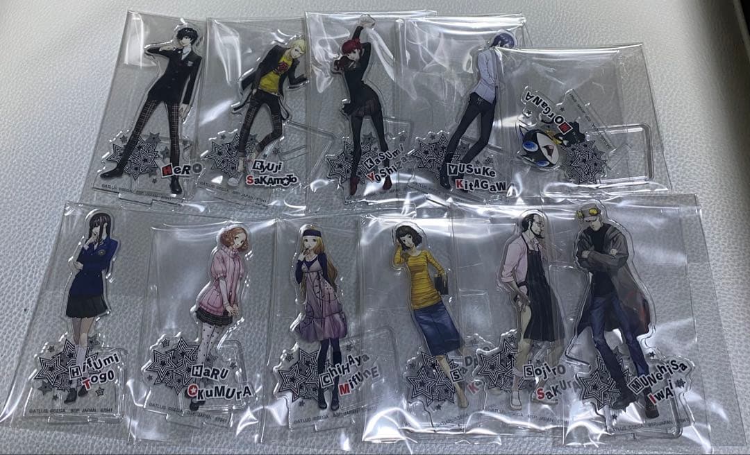 一番くじ ペルソナ5 ザ•ロイヤル F賞 アクリルスタンド 11種セット