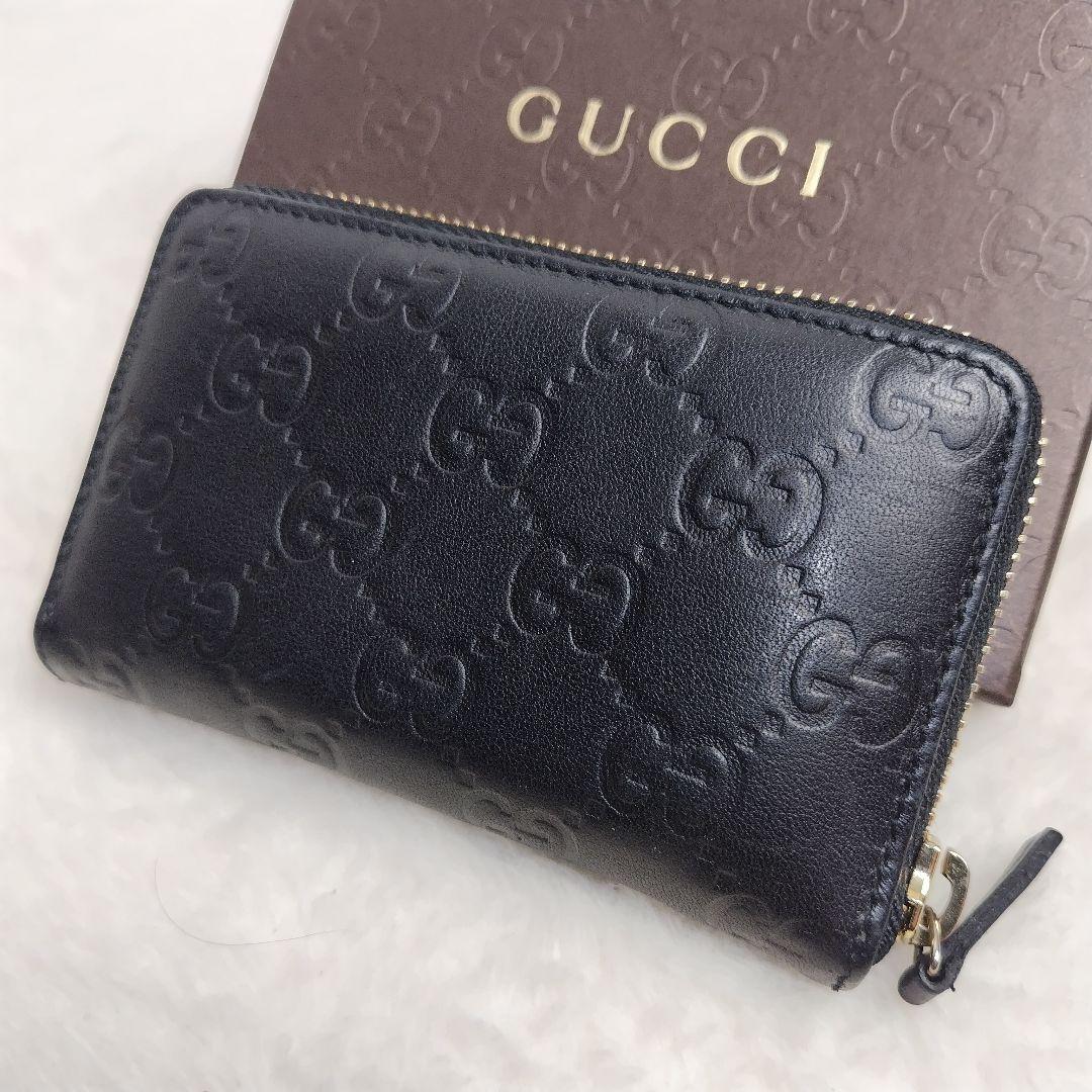 ✨極美品✨️ GUCCI グッチ シマ ケース カードケース 付属品完備 グッチ GUCCI カードケース 名刺入れ メンズ レディース