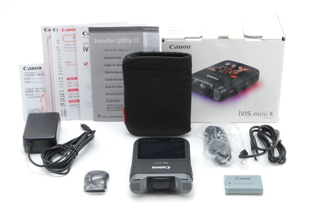 【美品・元箱あり】Canon キヤノン iVIS mini X
