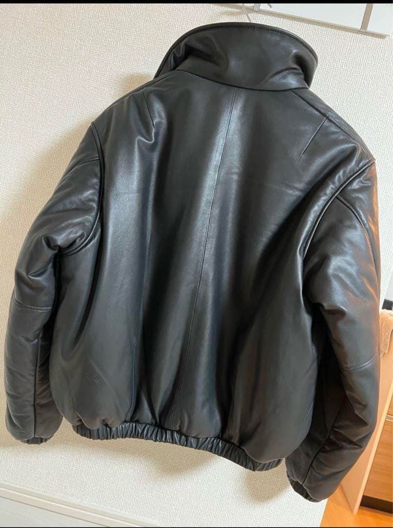 YOKE 24AW SHEEP LEATHER PUFFER BLOUSON - メルカリ