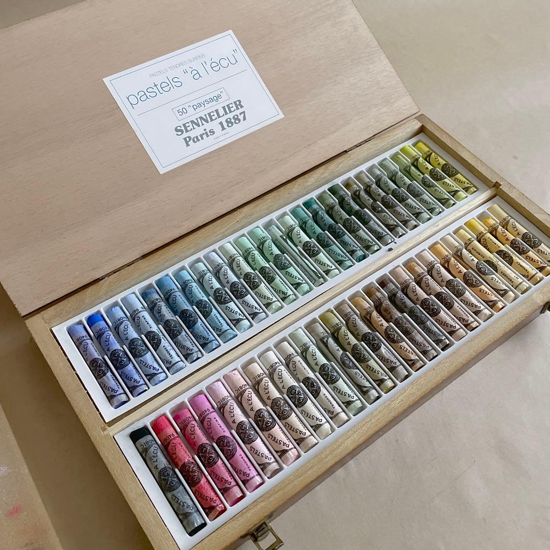 画材 Sennelier extra soft pastels a lecu 50
