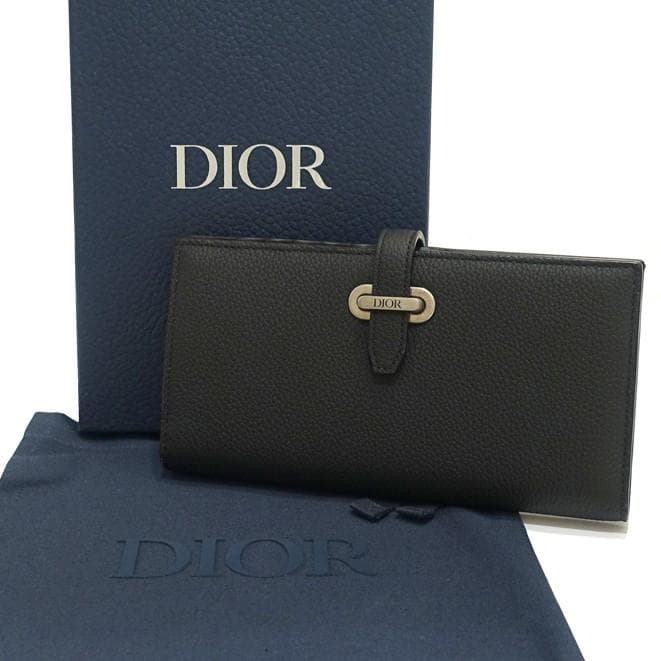 2025新作 完売品 Dior Normandie 長財布 Black - メルカリ