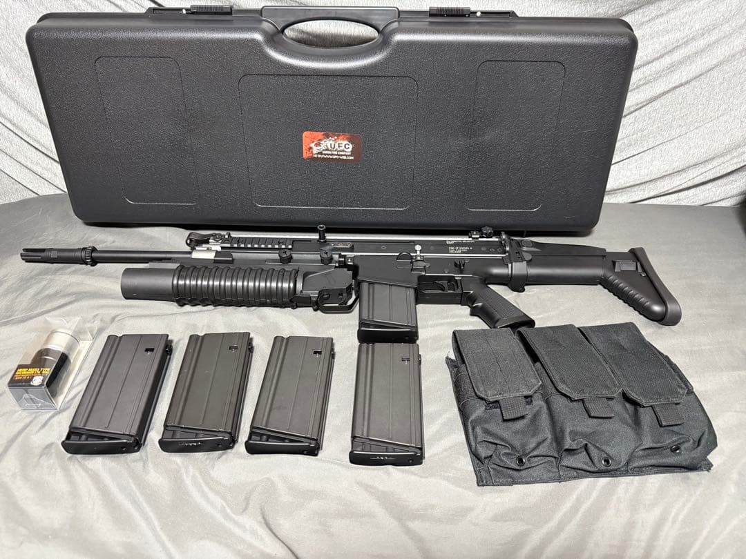 ゴリー少佐 東京マルイ 次世代電動ガン SCAR H ブラック フルセット 東京マルイ] SCAR-H ブラック 次世代電動ガン ハンドガードカスタム