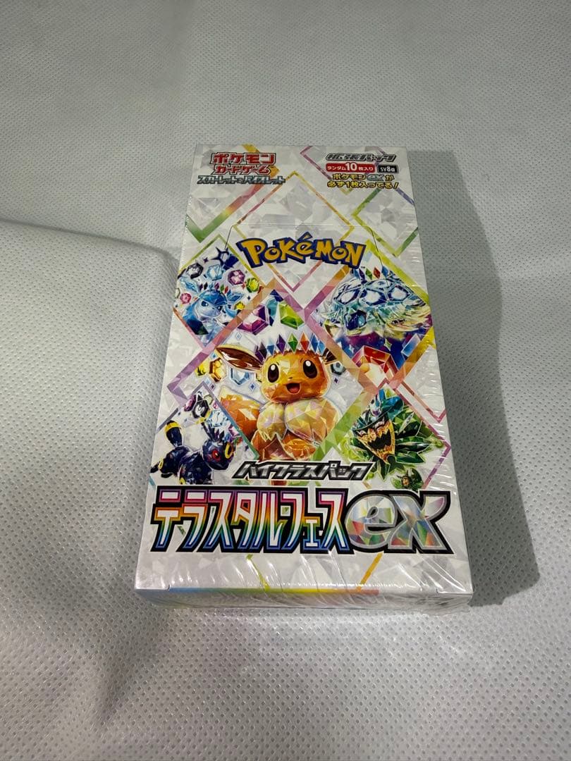 新品未開封 シュリンク付き ポケモンカードゲーム テラスタルフェスex BOX