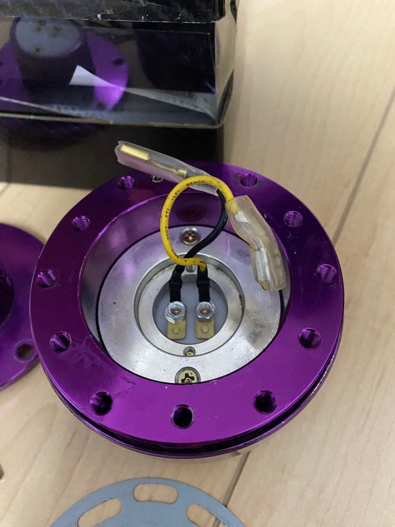 NRGクイックリリース パープル チーン音鳴ります - メルカリ