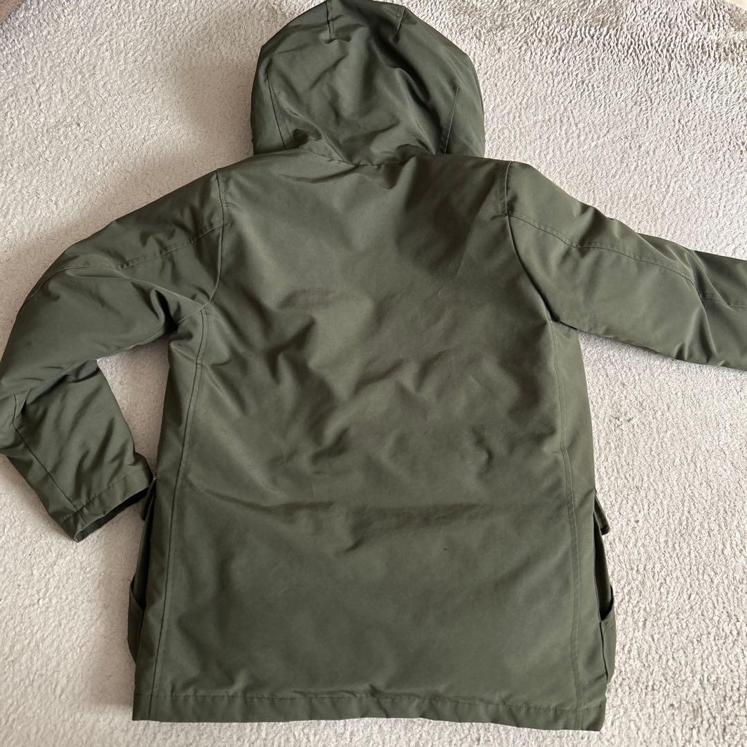 mitsume様】ダントンDANTONダウンジャケットカーキ - メルカリ